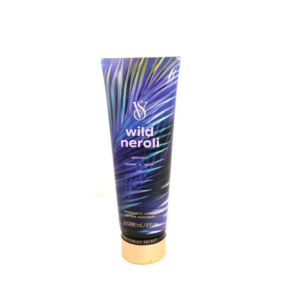 Victoria's Secret Wild Neroli Bronzed Amber & Salty Fragrance Lotion 8 oz‎ New